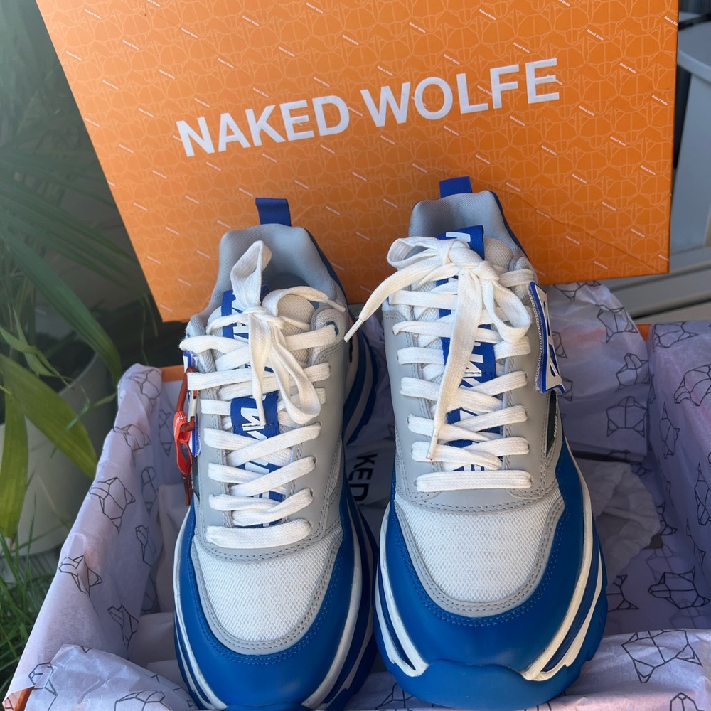 Naked Wolf Men’s Sneakers Brand New Size 11